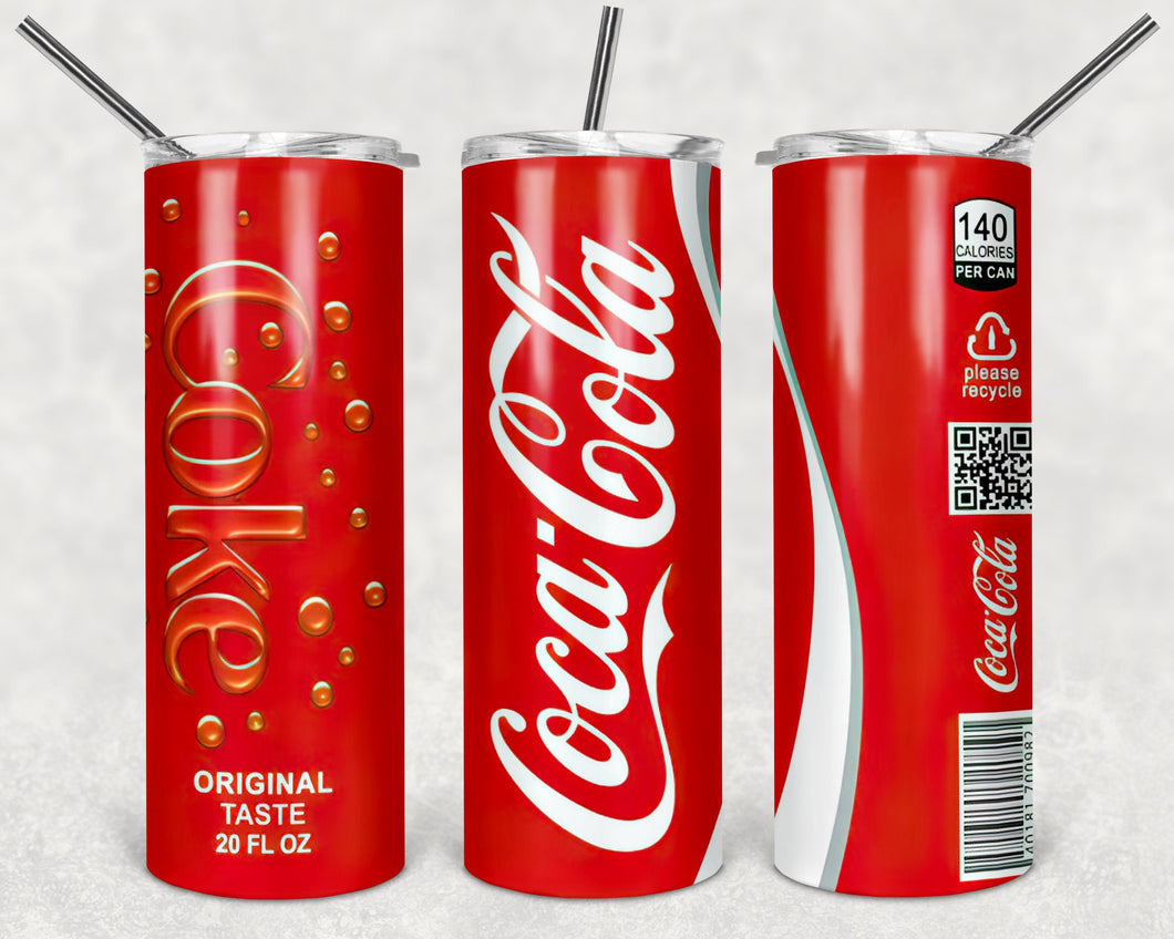 Coca-Cola Themed Drink Tumbler - 20 ounce