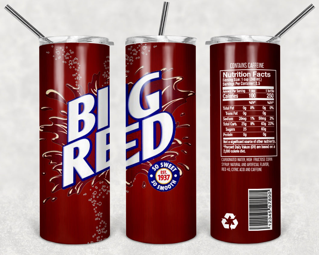 Big Red Soda Themed Drink Tumbler - 20 ounce