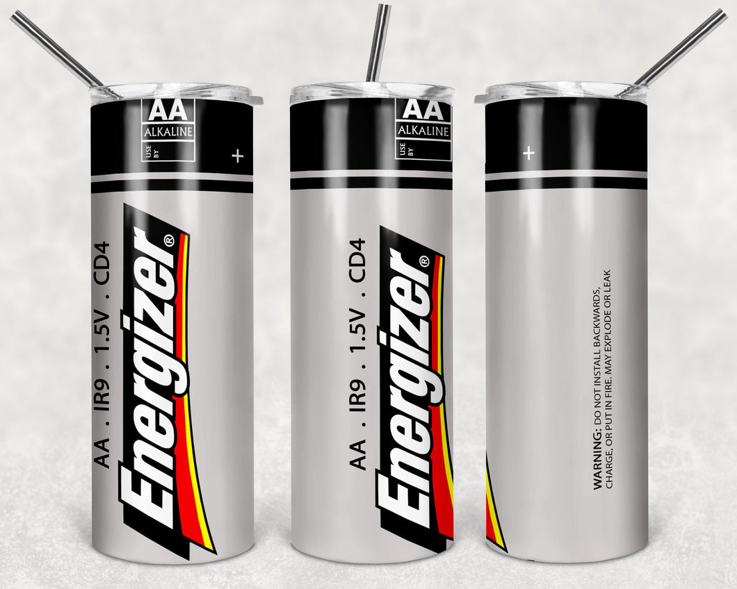 Energizer Battery Themed Drink Tumbler - 20 ounce