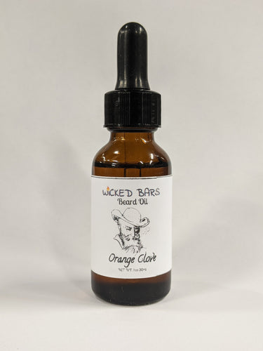 Wicked Bars Orange Clove Beard Oil