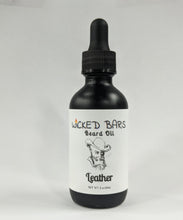 Load image into Gallery viewer, Wicked Bars Leather Beard Oil
